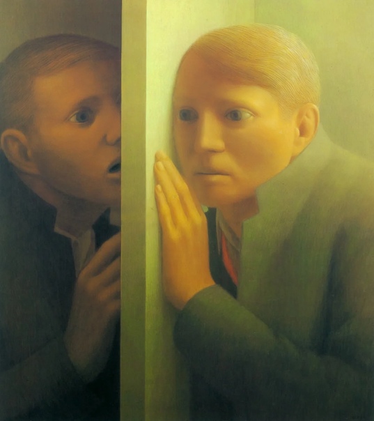 Художник Джордж Клер Тукер-младший (George Tooer, 1920-2011). Свою карьеру Джордж начинал в годы, когда магический реализм уже успел объединить вокруг себя небольшую «армию» творцов. А вот