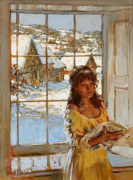 Талантливый британский художник Пол Хедли (Paul Hedley увидел и постарался передать эти яркие чувственные женские образы. Смелыми мазками он создал образы, которые полностью раскрывают душу