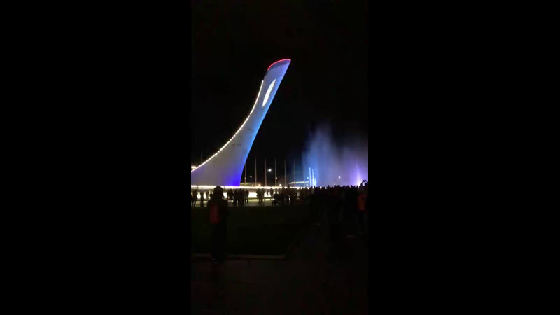 Поющие фонтаны в Сочи