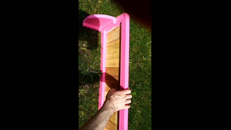 Полка с реечным дном DIY